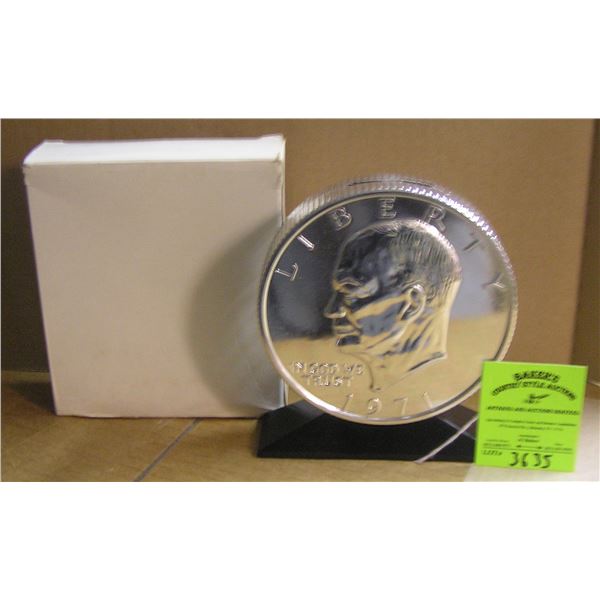 Eisenhower Bicentennial dollar coin bank