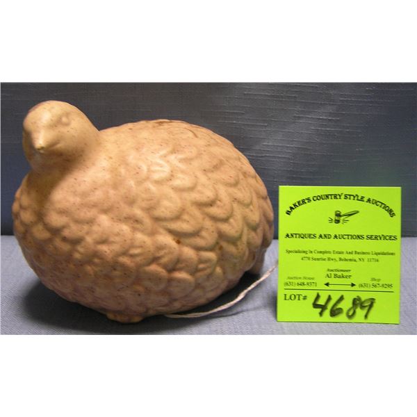 Vintage porcelain dove figurine