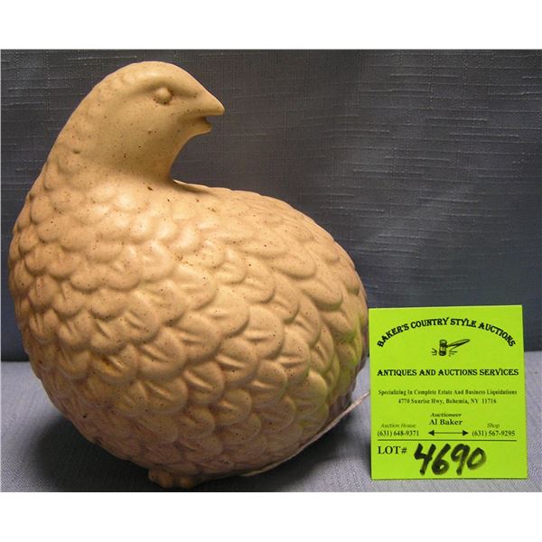 Vintage porcelain dove figurine