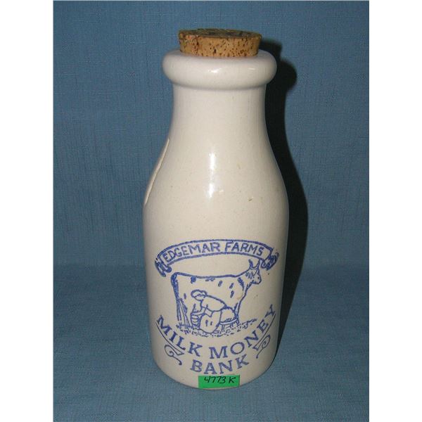 Edgemor Farms milk bottle bank