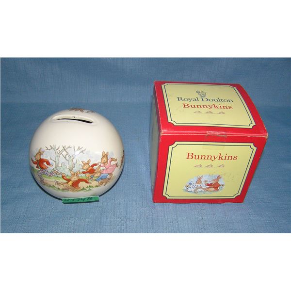 Royal Dalton Bunnykins porcelain bank