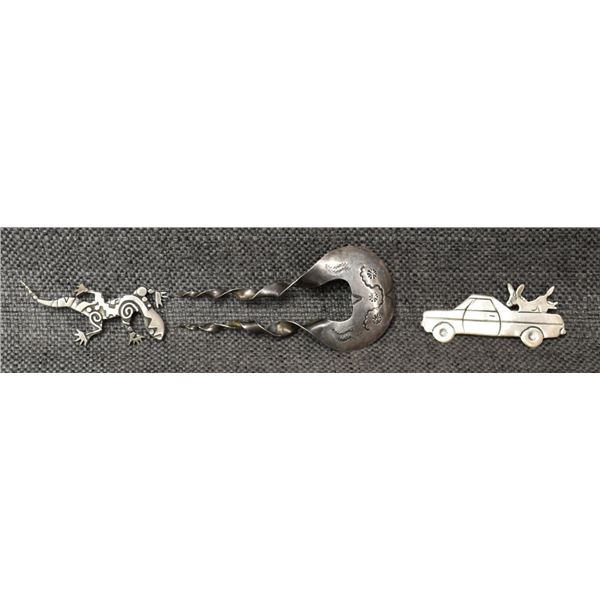 THREE  PINS NAVAJO AND YAQUI