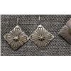 Image 3 : TWO PAIR NAVAJO EARRINGS
