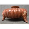Image 1 : PRE-COLUMBIAN TRI LEG POTTERY JAR