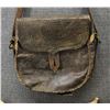 Image 2 : WESTERN POWDER HORNS AND LEATHER POUCH
