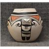 Image 3 : HOPI POTTERY BOWL (HELEN NAHA "FEATHER WOMAN")