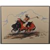 Image 1 : NAVAJO PAINTING (CHARLEY SINGER)