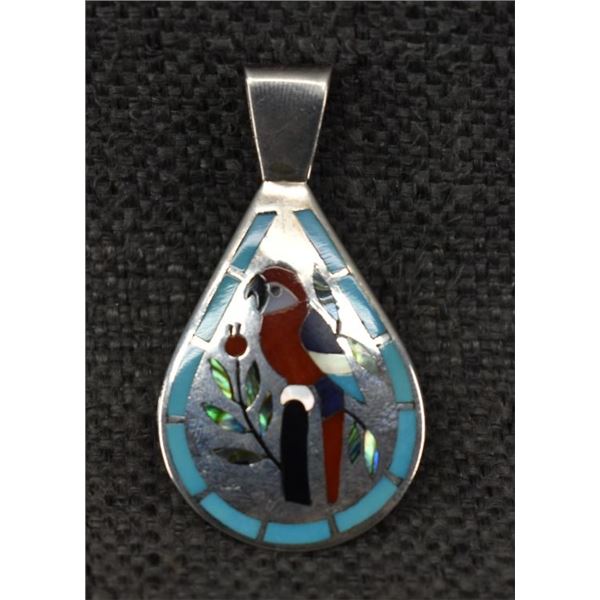 ZUNI PENDANT (DENNIS AND NANCY EDAAKIE)