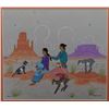 Image 1 : NAVAJO PAINTING (JERRY LEE "HOSTEEN NEZ")
