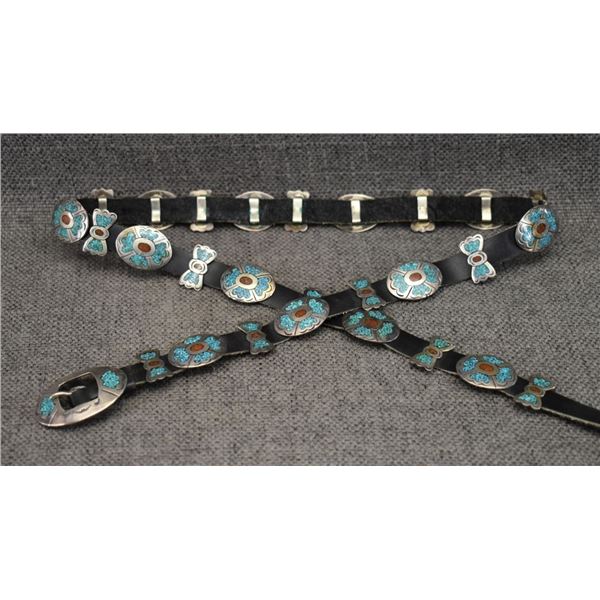 NAVAJO CONCHO BELT