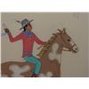 Image 9 : NAVAJO PAINTING (HARRISON BEGAY)