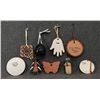 Image 2 : NINE PUEBLO POTTERY CHRISTMAS ORNAMENTS