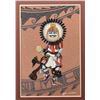 Image 1 : NAVAJO PAINTING (BRUCE WATCHMAN)
