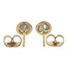 Image 2 : New 14k Rose Gold 0.47 ctw Martini Bezel Round Brilliant Diamond Stud Earrings