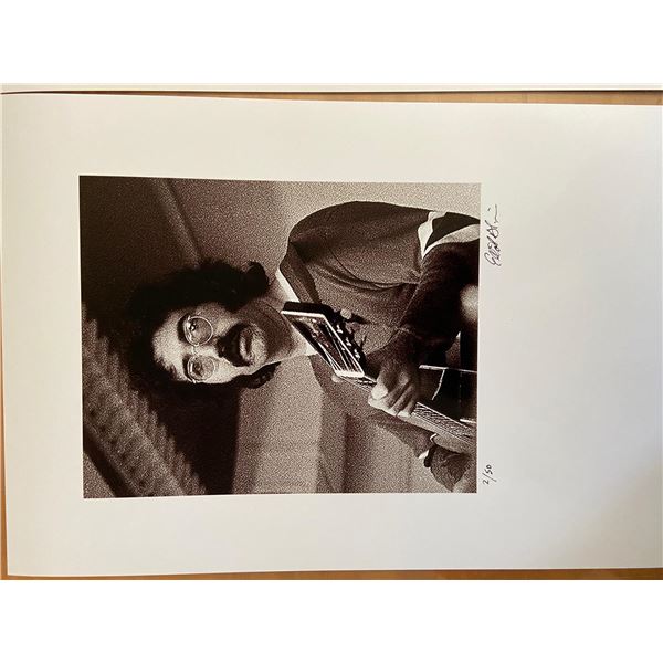 Jerry Garcia, close-up by Elliot Blinder