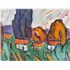 Image 2 : Green hills and Burnished Trees by Manor Shadian