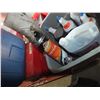 Image 8 : Bin Of Lubricants & Coleman Cooler