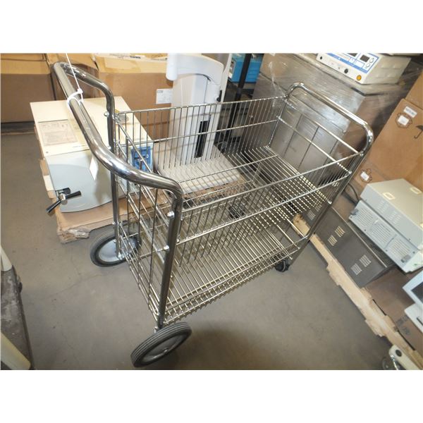 Stainless Steel Cart On Wheels