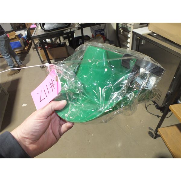 Green Cowboy Drink Hat