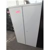 Image 1 : 2 Door Metal Storage Cabinet