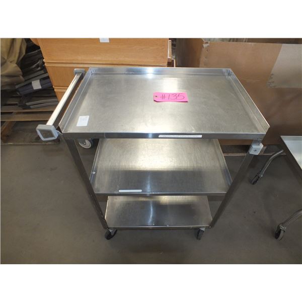 Stainless Steel Catering Cart On Wheels