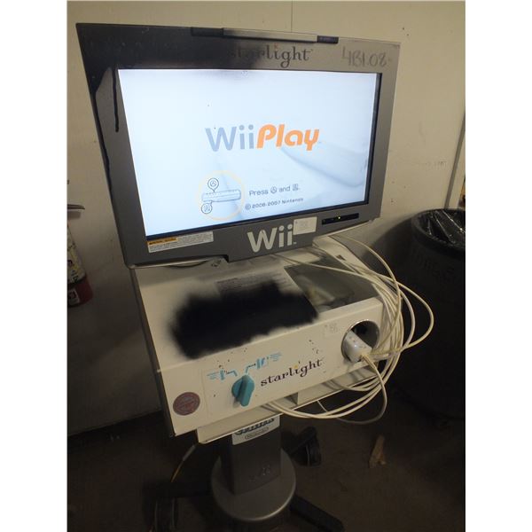 WII Game System On Wheels w/ Monitor