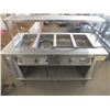 Image 1 : Stainless Steel 4 Bay Steam Table
