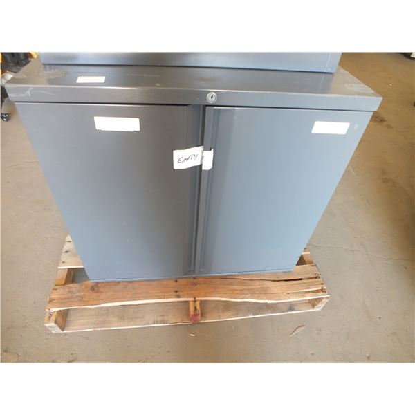 Six 2 Door Metal Storage Cabinets