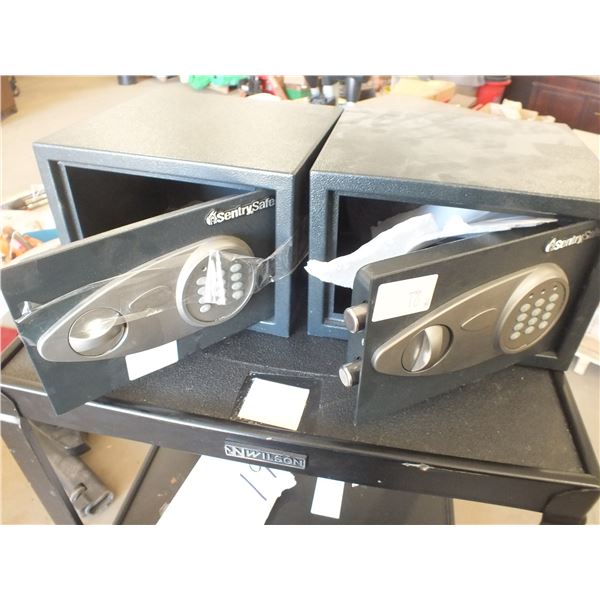 2 Electronic Century  Safes