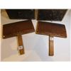 Image 2 : 12.  2-SETS OF VINTAGE WOOL CARDERS