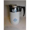Image 1 : 34.  6 CUP CORNINGWARE PERCULATOR, EXCELLENT CONDITION