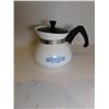 Image 3 : 35.  CORNINGWARE 3 CUP CORNFLOWER, COFFE POT WITH LID