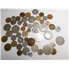 Image 2 : 40.  50 FOREIGN COINS