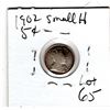 Image 2 : 65.  1902H SMALL H FIVE CENT