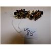 Image 1 : 85.  VINTAGE GARNET COLOURED AND GOLDTONE BRACELET, GOOD QUALITY