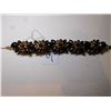 Image 8 : 85.  VINTAGE GARNET COLOURED AND GOLDTONE BRACELET, GOOD QUALITY