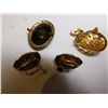 Image 2 : 88.  NAPIER EARINGS, APPLE, AND CAMEO BROOCHES