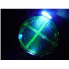 Image 2 : uranium glass divided bowl