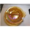 Image 2 : 135.  CARNIVAL GLASS DIVIDED DISH