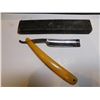 Image 2 : 145.  KING CUTTER, H. BOKER ANTIQUE STRAIGHT RAZOR, BAKELITE HANDLE