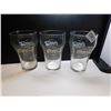 Image 2 : 150.  3 VINTAGE COCA COLA GLASSES