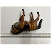 Image 2 : Genuine Leather Horse w/saddle 7' Long