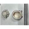 Image 2 : (8) Set of Salt and Pepper plus (2) Pig Figures