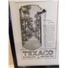 Image 2 : 296.  FRAMED 1927 TEXACO MAGAZINE ADS