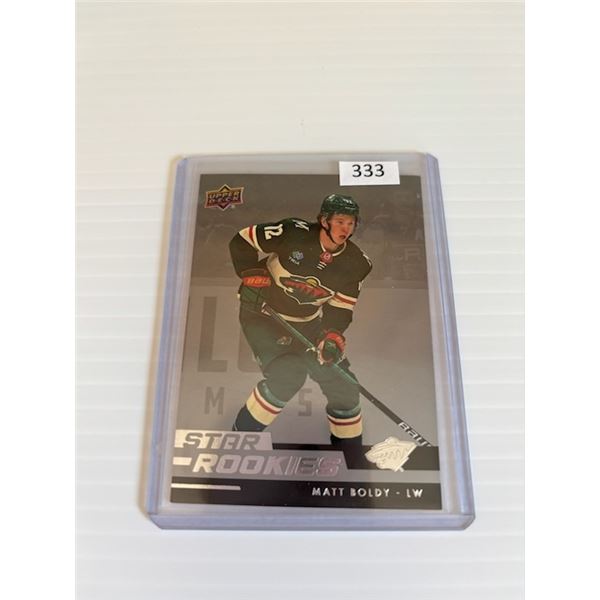 Matt Boldy - Rookiew Card