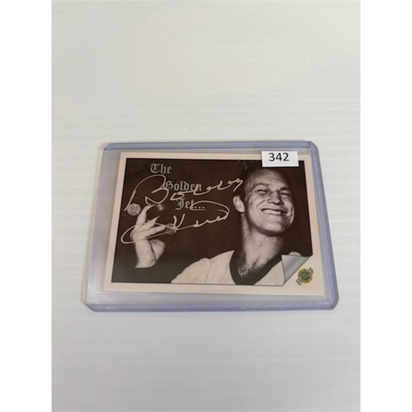 Bobby Hull - Autographed Hockey Card