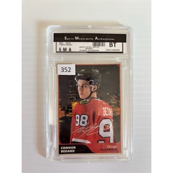 Connor Bedard - Box Top Prospect Hockey Card