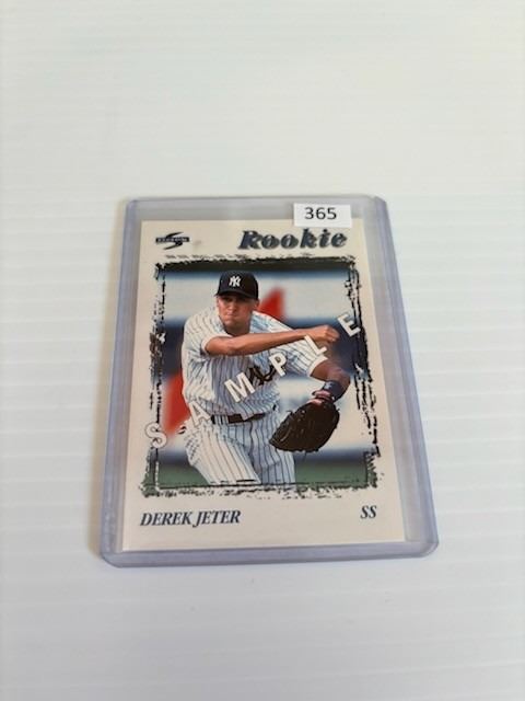 Deter Jeter Rookie Card Derek Jeter - Rookie Card - Schmalz Auctions