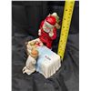 Image 2 : 1988 Schmid Vintage Music Box (Santa and Wishing Child Design) Works
