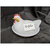 Image 1 : Vintage Milk Glass Chicken Hens Nest (Excellent Condition)